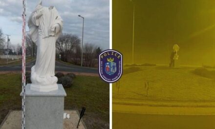 Rumun zdewastował figurę Matki Bożej w Dunavecu i został aresztowany
