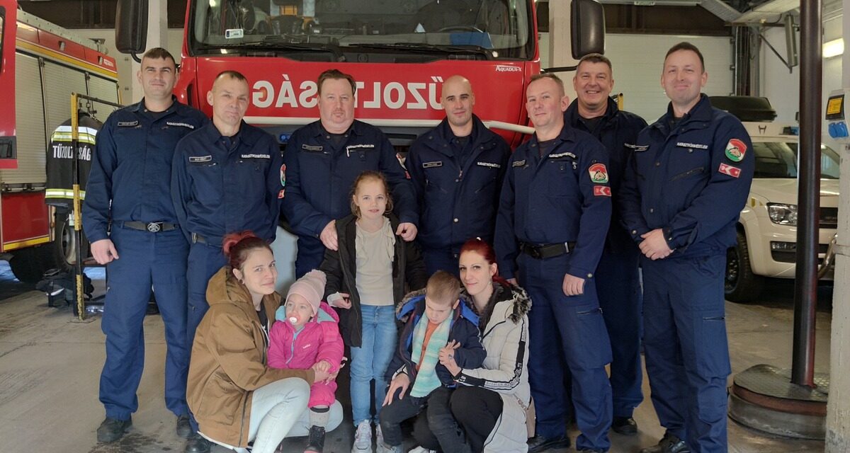 A brave seven-year-old girl from Szeged saved her mother and brother
