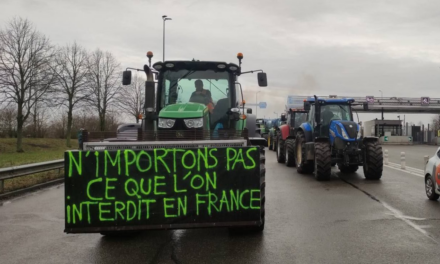Auch die französischen Landwirte haben die Nase voll und protestieren mit Straßensperren
