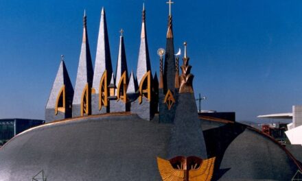In Hungary, the Makovecz pavilion of the World Exhibition in Seville would be rebuilt