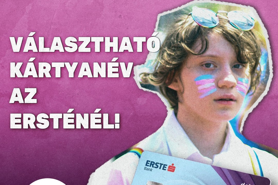 Erste — Civilek Info launched a bank card for transgender people