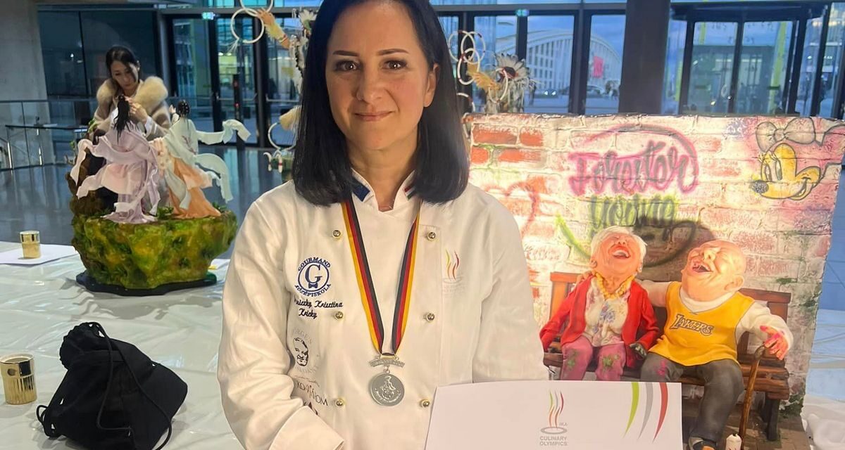 The pastry chef from Komárom won an Olympic silver medal