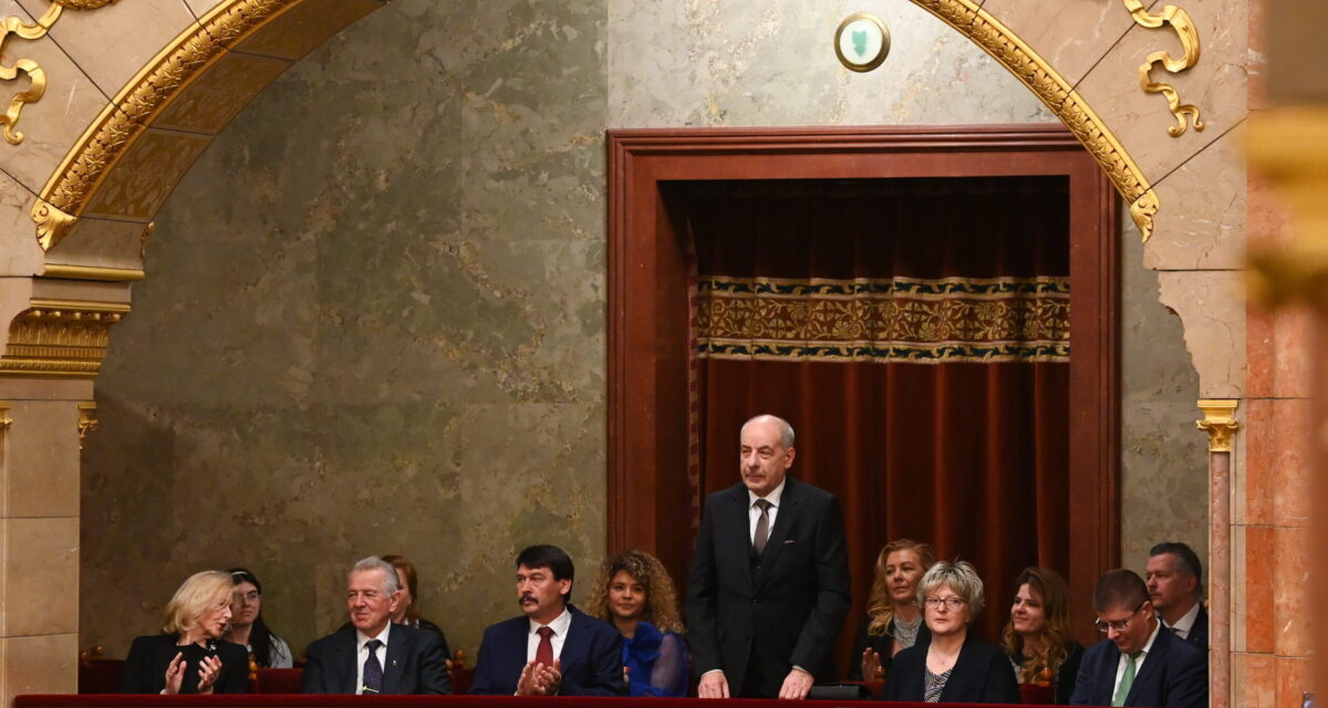 Az Országgyűlés megválasztotta Magyarország új elnökét