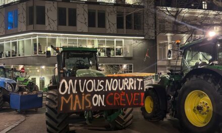 Wściekli rolnicy maszerujący do Brukseli nie proszą o fałszywy tekst