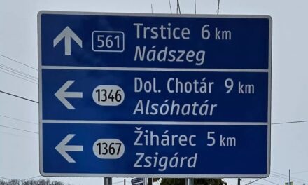 Bilingual signs are finally multiplying in Felvidék!