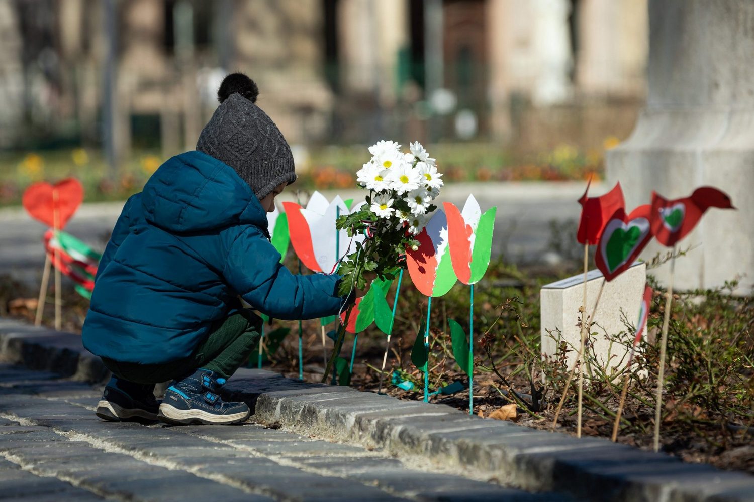 nemzeti identitás magyar zászló magyar gyerek