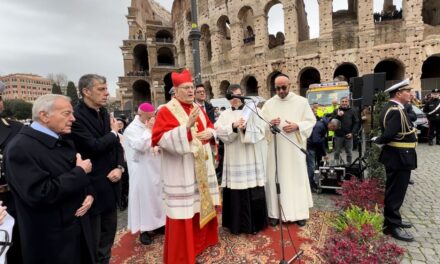 The Hungarian cardinal celebrated the lovely tradition of Italian motorists