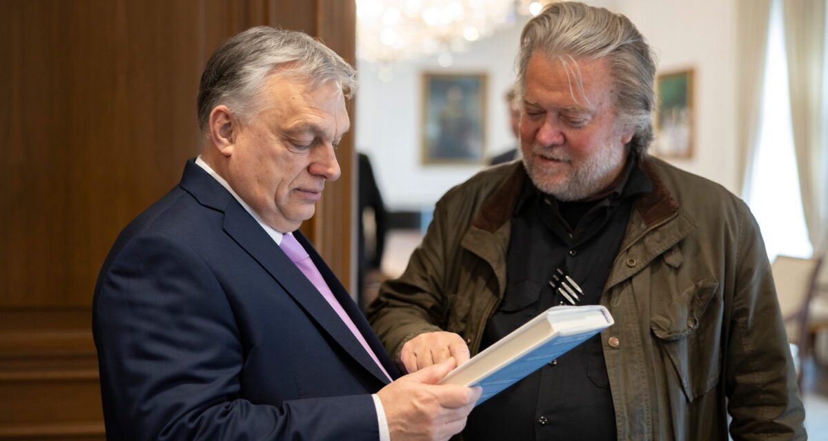 Steve Bannon: Amerykański prezydent musi walczyć tak, jak walczy Viktor Orbán