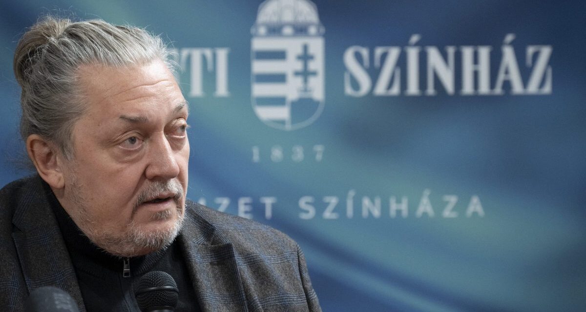 60 éves lett Vidnyánszky Attila, a Nemzeti Színház főigazgatója