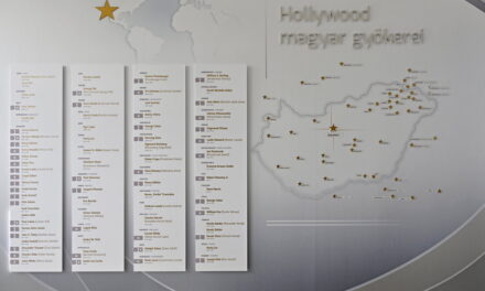 The wall of Hollywood actors with Hungarian roots was inaugurated in Budapest