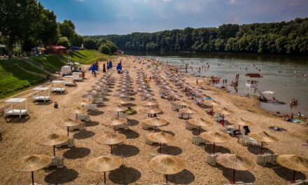 Węgierska piaszczysta plaża zyskuje nowe oblicze