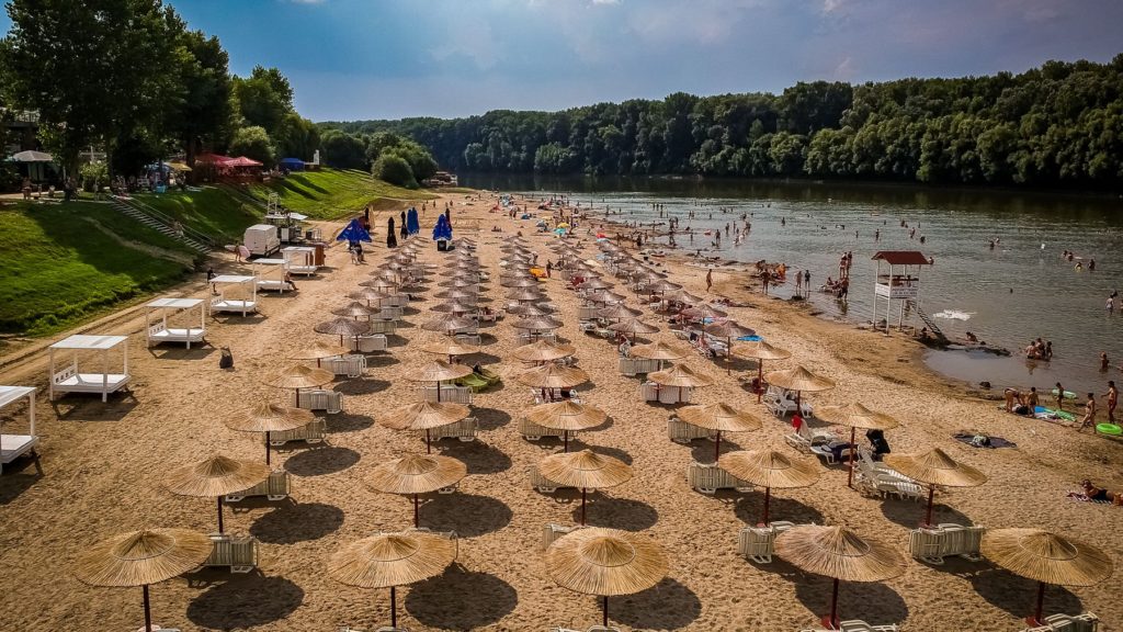 The Hungarian sandy beach is getting a new face