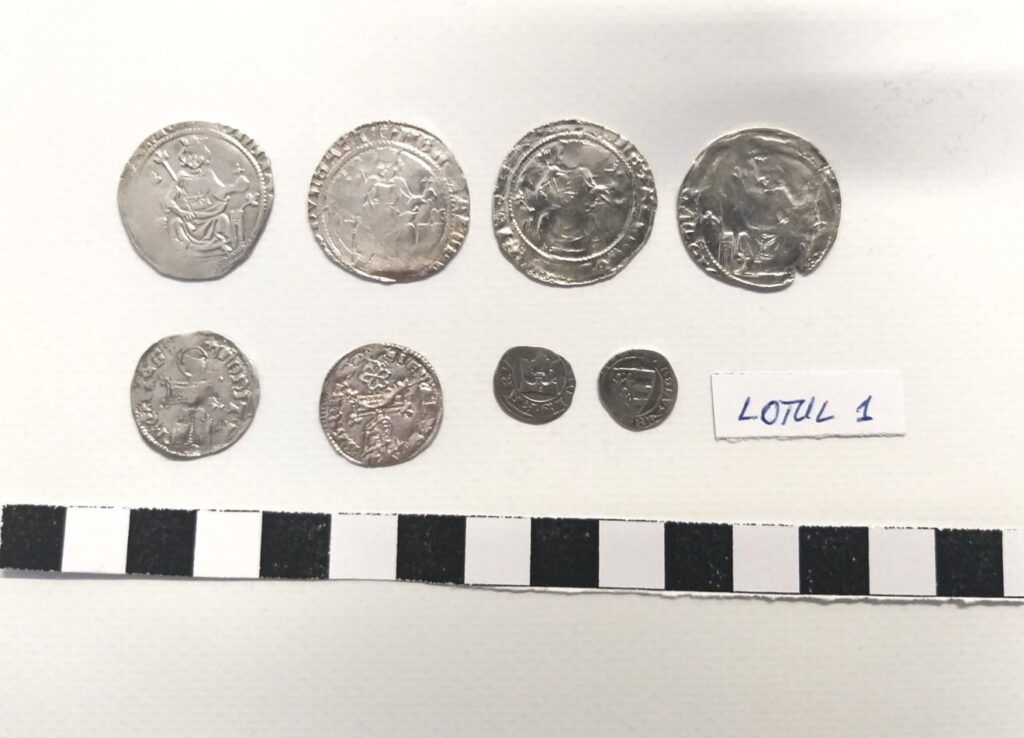 srebrna moneta znaleziona w Tordzie