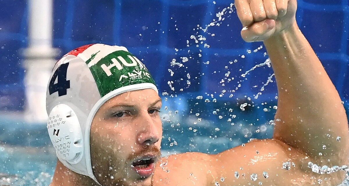 Riesige Anerkennung – Gergő Zalánki war auch der beste männliche Wasserballspieler des vergangenen Jahres beim Europäischen Verband