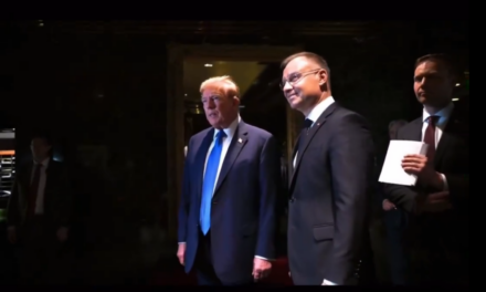 The Polish president was able to talk Trump into supporting military aid to the Ukrainians - WITH VIDEO