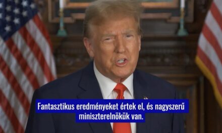 Donald Trump sent a video message to Hungarians