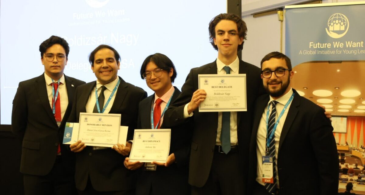 Uno studente ungherese ha ritirato il premio in una delle conferenze più prestigiose al mondo