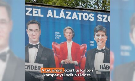 „Brüsszel alázatos szolgái” címmel indul a Fidesz plakátkampánya (videó)