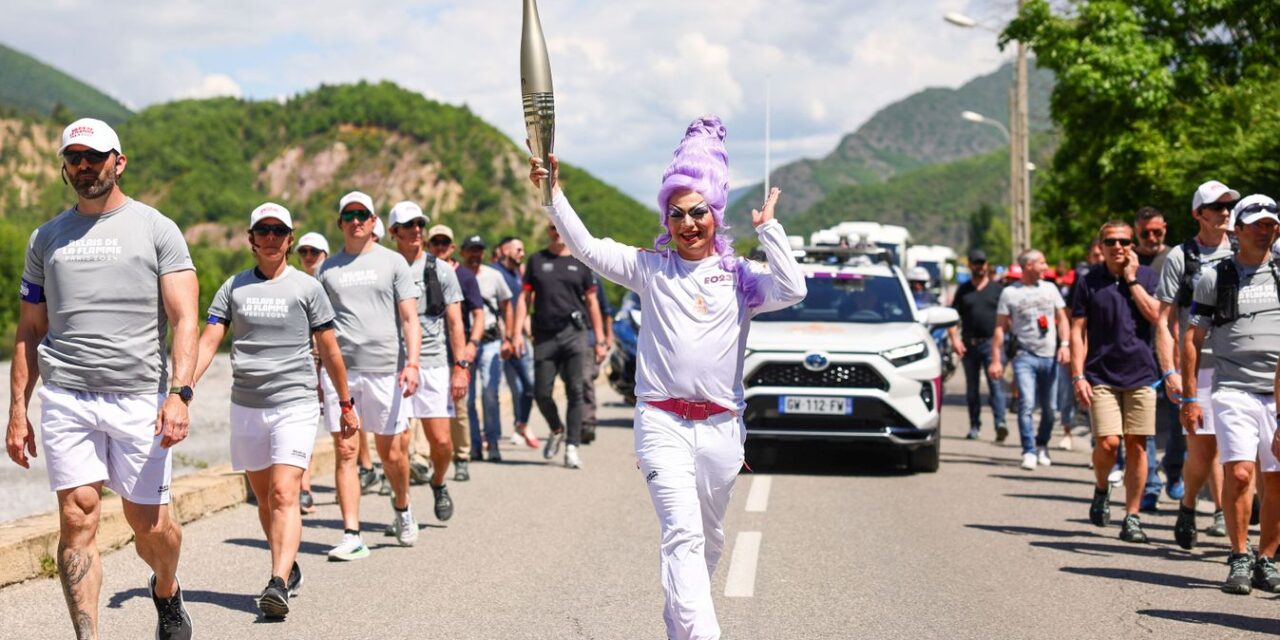 The fact that three drag queens will carry the Olympic flame will certainly raise the profile of the event