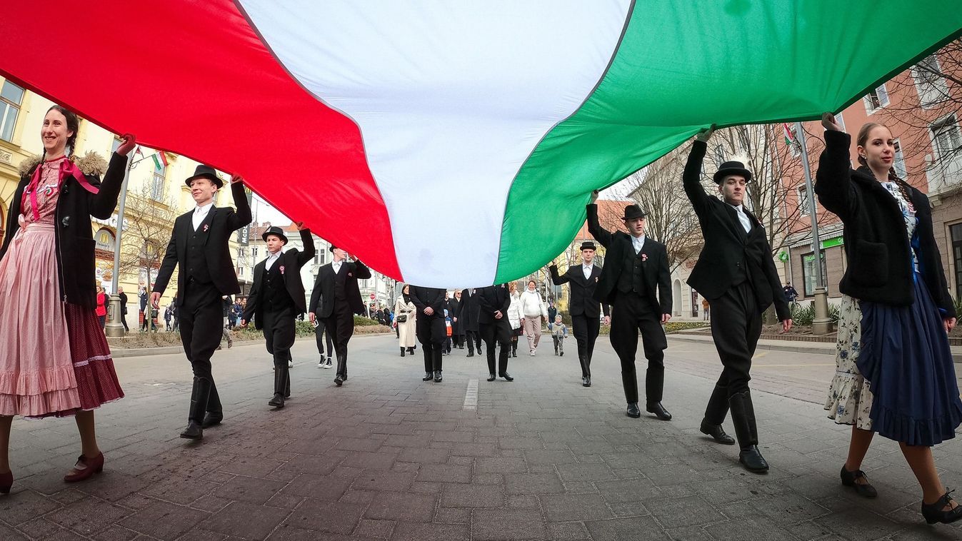 magyar zászló trikolor nemzet