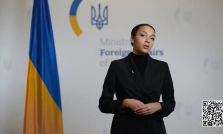 Így néz ki Ukrajna új külügyi szóvivője (videó)