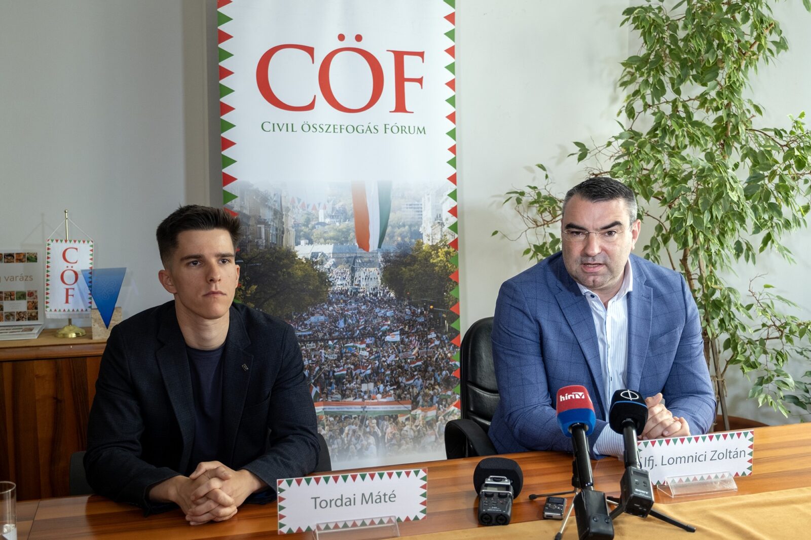 cöf sajtótájékoztató 20260606 lomnici zoltán tordai Bence