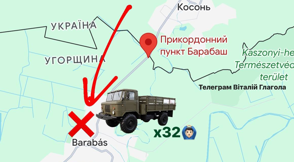 Al confine stanno accadendo cose spaventose: un camion ucraino ha fatto irruzione nel Paese