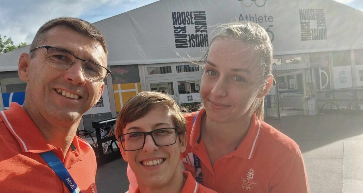 The first Hungarian athletes moved into the Olympic village