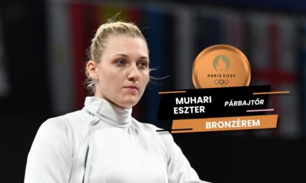 Itt az első magyar érem a párizsi olimpián! (videó)