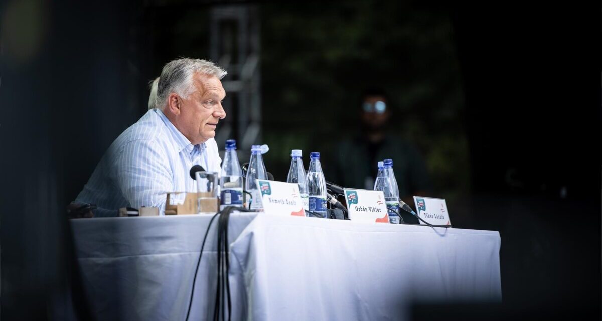 International press: Orbán warned the EU on the path of &quot;self-destruction&quot; on Viktor Tusványos