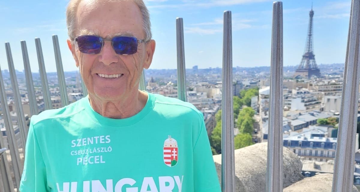 &quot;I cried in Paris&quot; - László Cseuz, now 80, cycled to his eighth Olympics