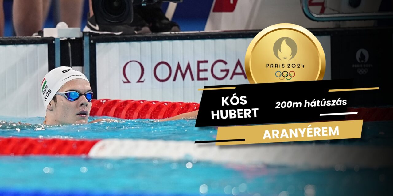 Hubert Kós is an Olympic champion!