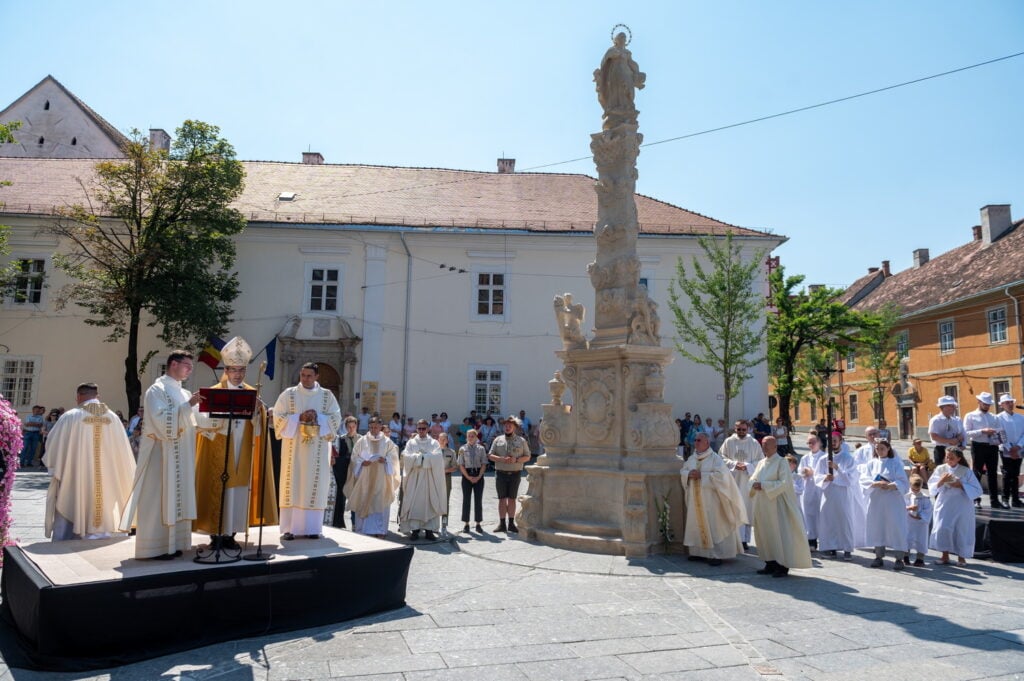 mária-oszlop-szobor-kolozsvár