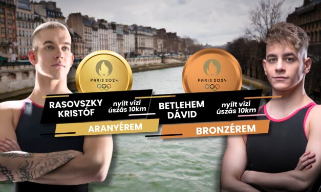 Rasovszky ist Goldmedaillengewinner und Betlehem ist Bronzemedaillengewinner!