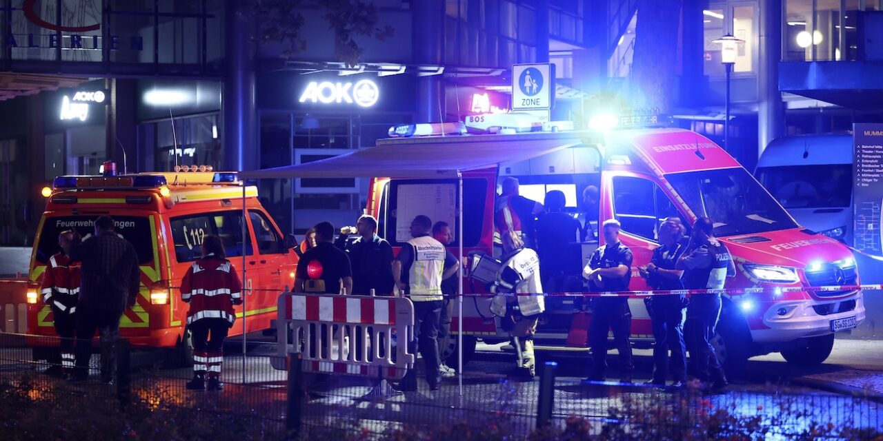 A terrorist attack took place at a festival in Germany, at least three people were killed