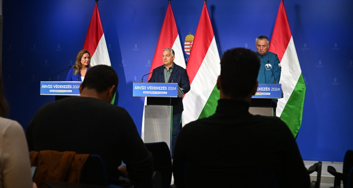 Viktor Orbán: Even after experiencing the highest water level, the defenses withstood the test - WITH VIDEO