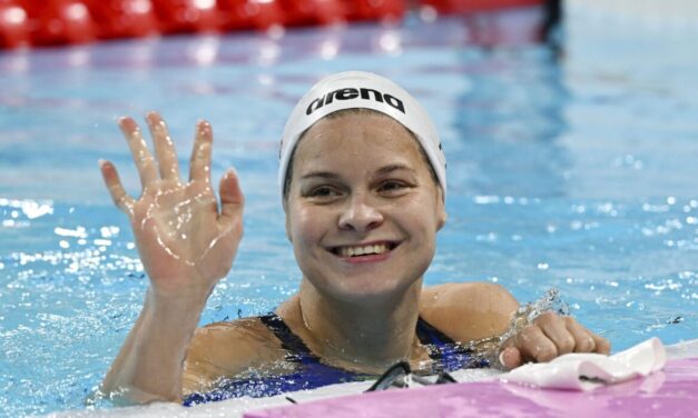 Bianka Pap ist Bronzemedaillengewinnerin über 400 Meter Freistil