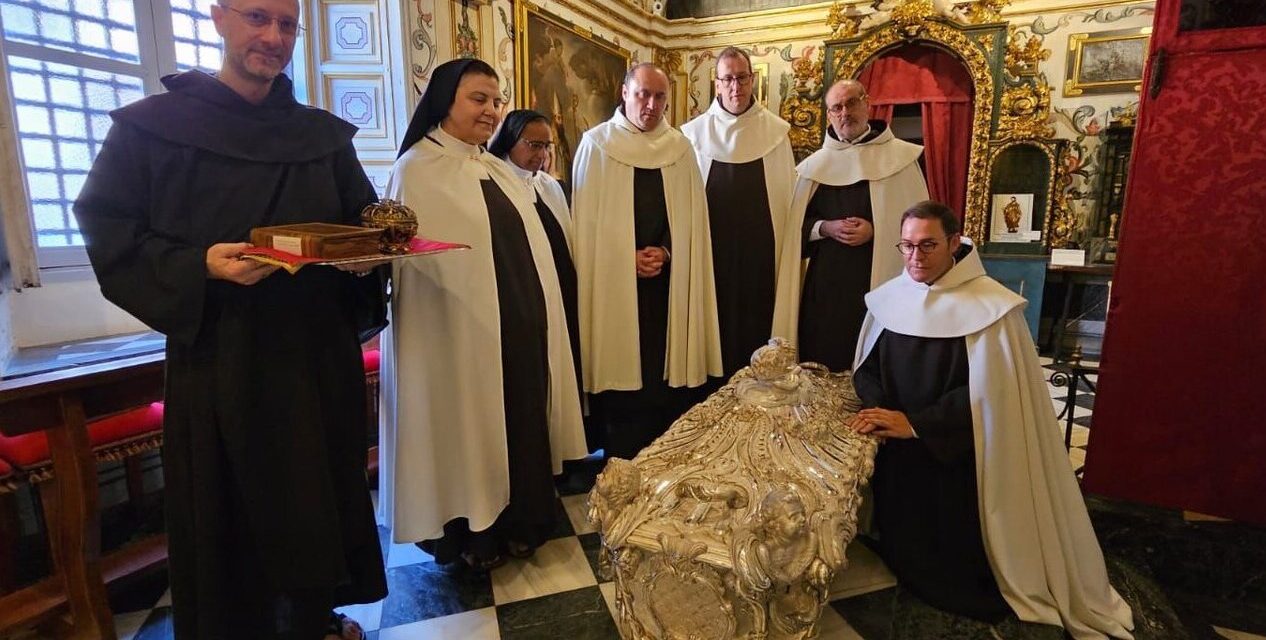 The body of St. Teresa of Avila, who died almost 500 years ago, is still intact