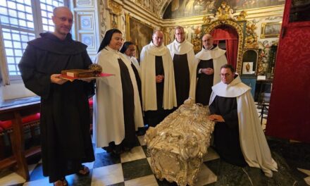 The body of St. Teresa of Avila, who died almost 500 years ago, is still intact