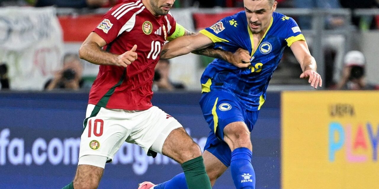 Despite the superiority, it was a goalless draw against the Bosnians