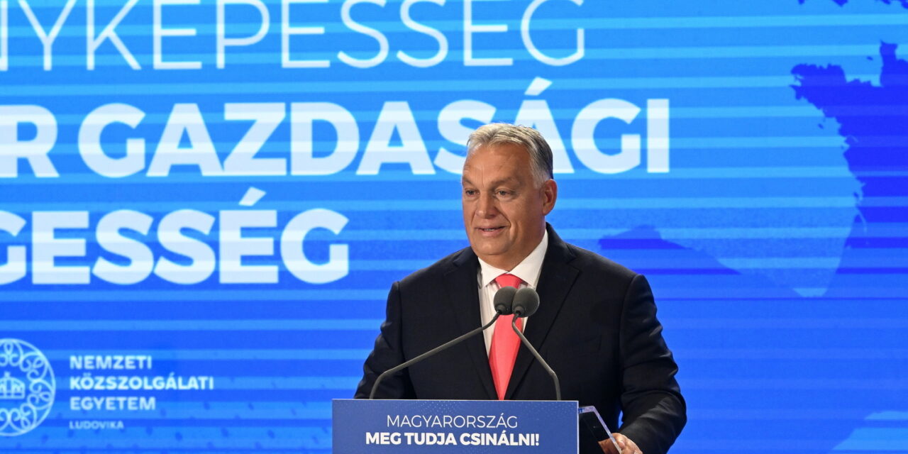 Viktor Orbán announced a new economic policy