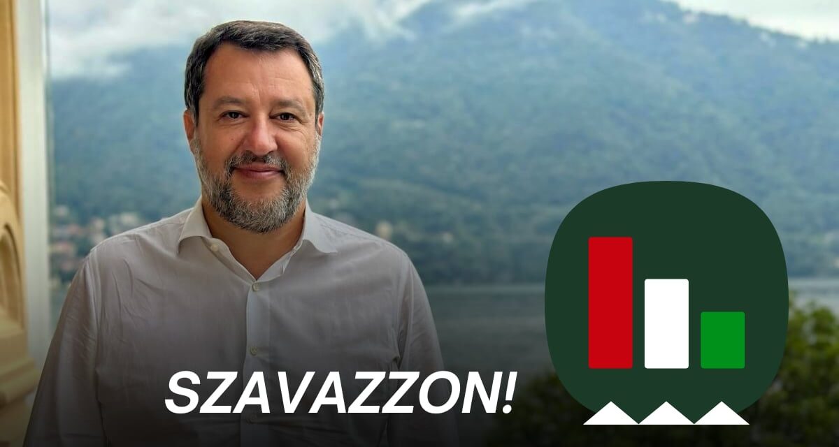 Szavazzon! Ön egyetért azzal, hogy Matteo Salvini megvédte országát a migránsáradattól?