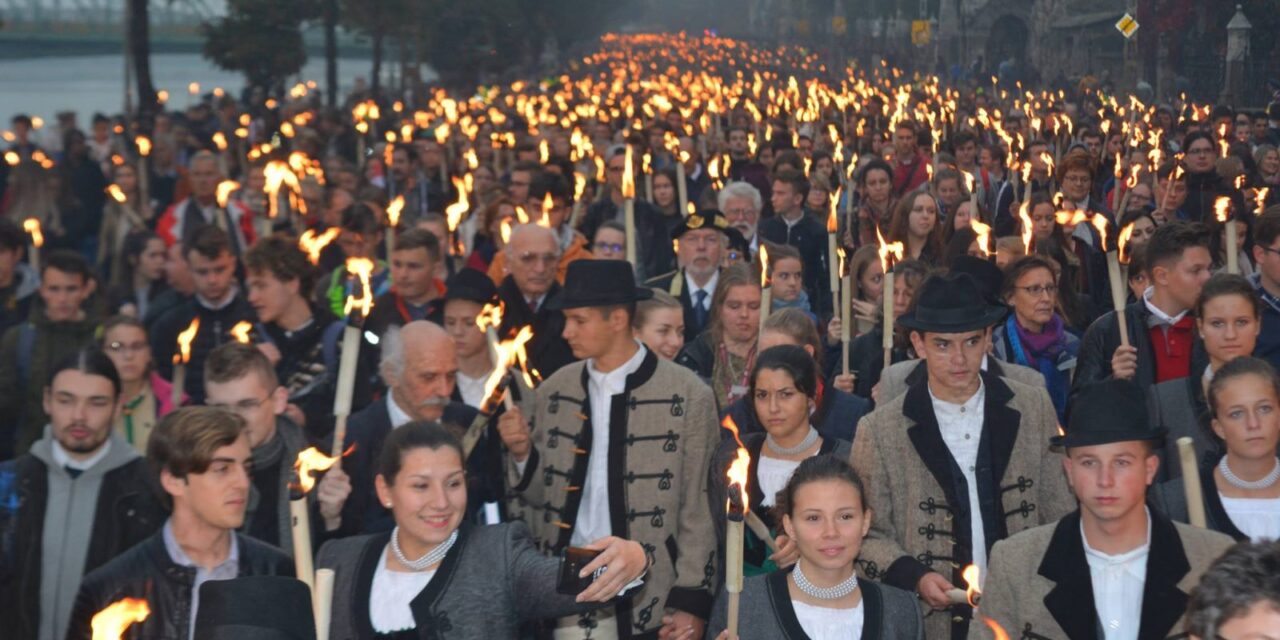 Eight thousand students from the Carpathian Basin participate in the 1956 programs of the Rákóczi Association