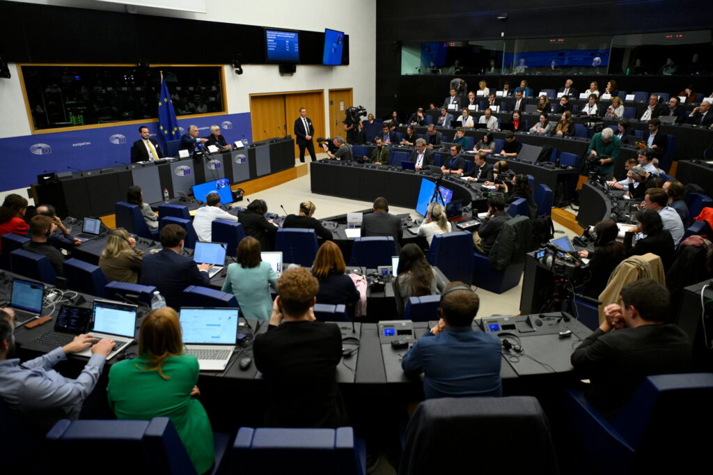 Orbán-Viktor-konferencja prasowa-Strasburg-Unia Europejska