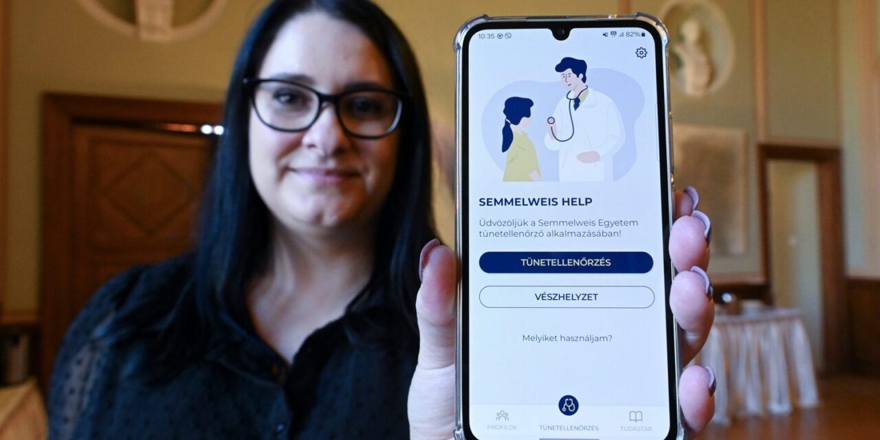 The Semmelweis HELP application can also be used for adult diseases