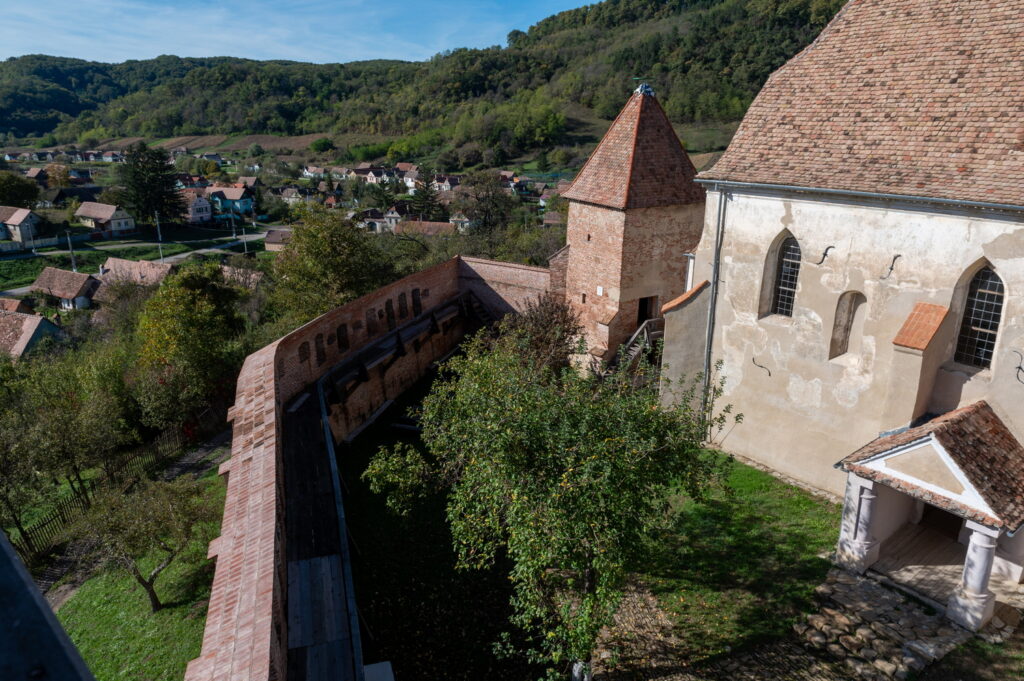 Szászalmád erõdtemploma erdély