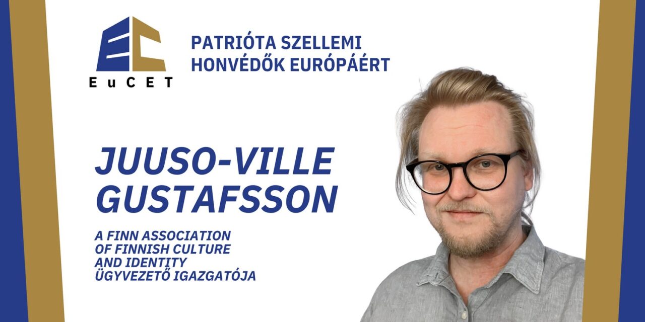 V. EuCET conference - Juuso-Ville Gustafsson on threats to national identity