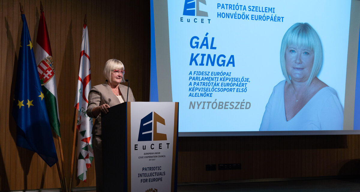 Gál Kinga at EuCET: the union must be brought back to the path of normality and common sense