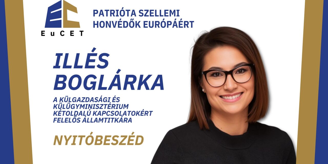 Illés Boglárka na konferencji V. EuCET: „Łączność czy blokowanie: miejsce Węgier w świecie” (z wideo)