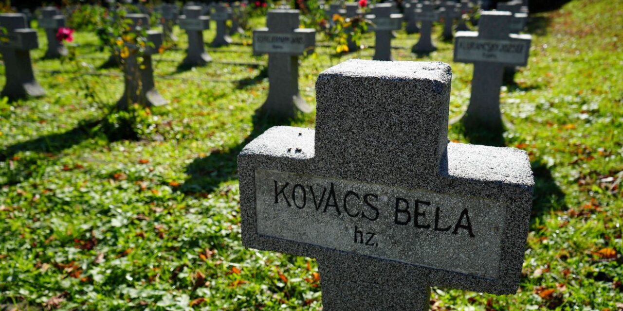 Today, there is no rest for the Hungarian veterans who died in Transylvania